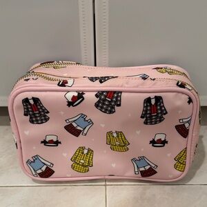 NWOT Limited Edition Clueless Stoney Clover Lane Double Zip Pouch